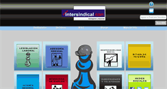 Desktop Screenshot of intersindical.com