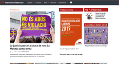 Desktop Screenshot of intersindical.org