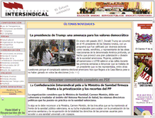 Tablet Screenshot of intersindical.es