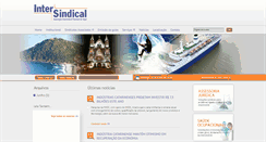 Desktop Screenshot of intersindical.com.br