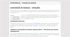 Desktop Screenshot of intersindical.inf.br