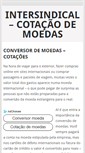 Mobile Screenshot of intersindical.inf.br